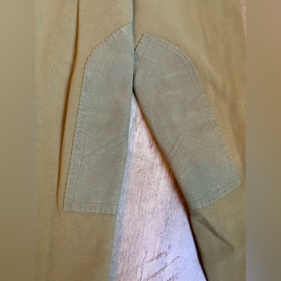 ON COURSE Cotton Naturals Sz 30 Shapely equestrian riding breeches pants, khaki - Picture 2 of 8